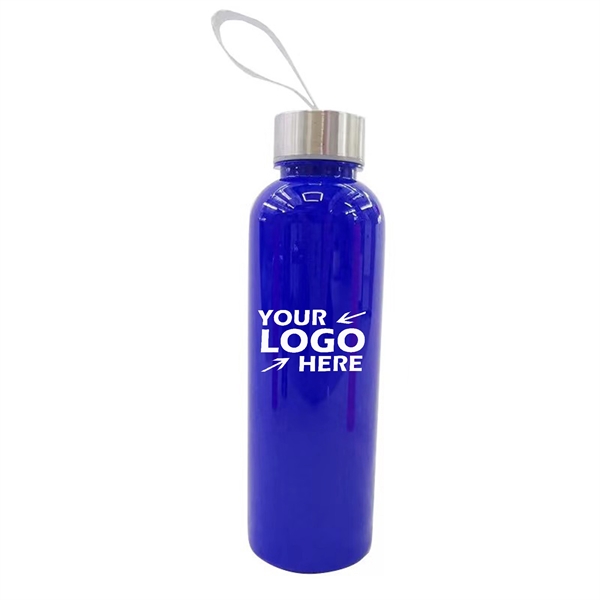 18 oz Sport Water Bottle Plastic Body