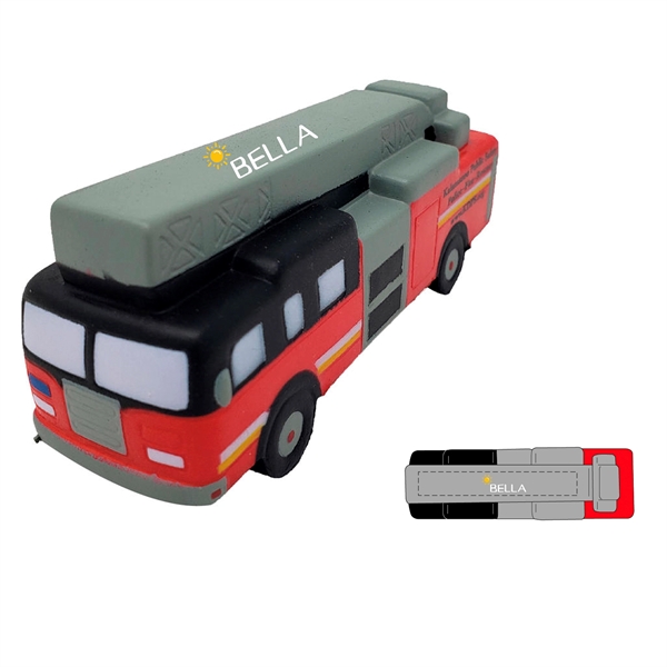 Fire Truck Stress Balls - Version C