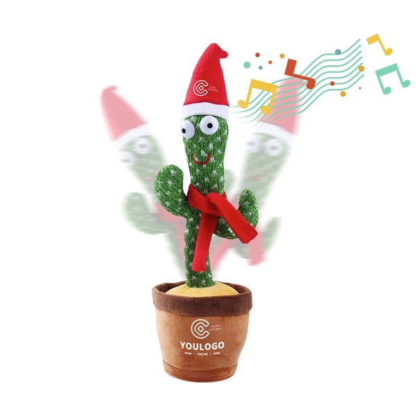 Christmas Dancing Cactus Musical Toy