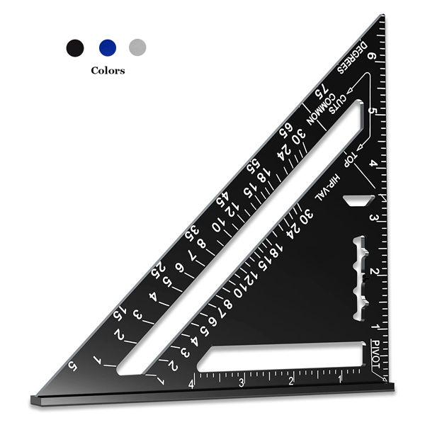 7 Inch Carpenters Aluminum Rafter Square