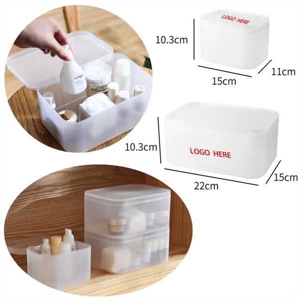 Transparent Desktop Storage Box