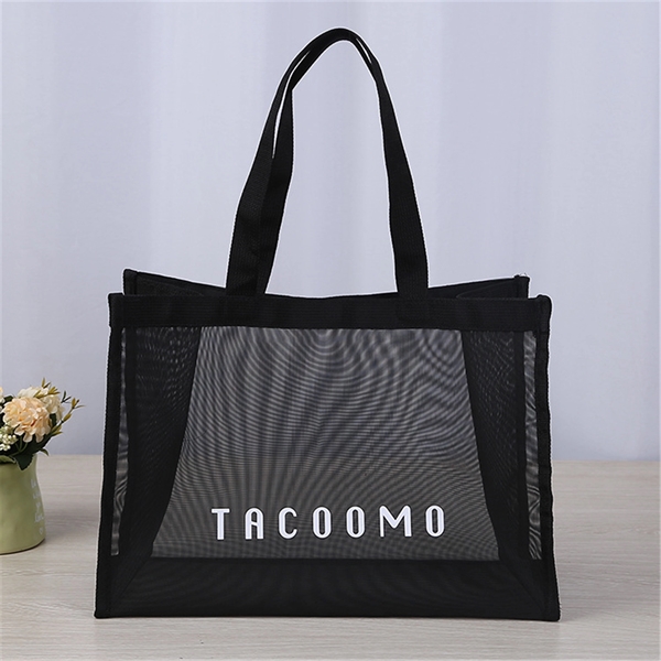 Nylon mesh beach Tote Bag