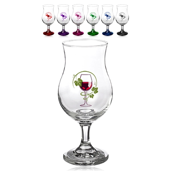 15 oz. Prague Hurricane Glass