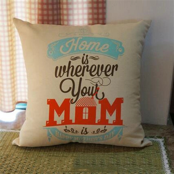 Mother’s Day Heart and Love Pillow Cover