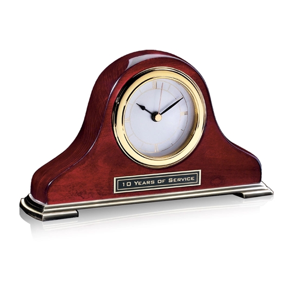 Matheson Clock - Rosewood/Gold