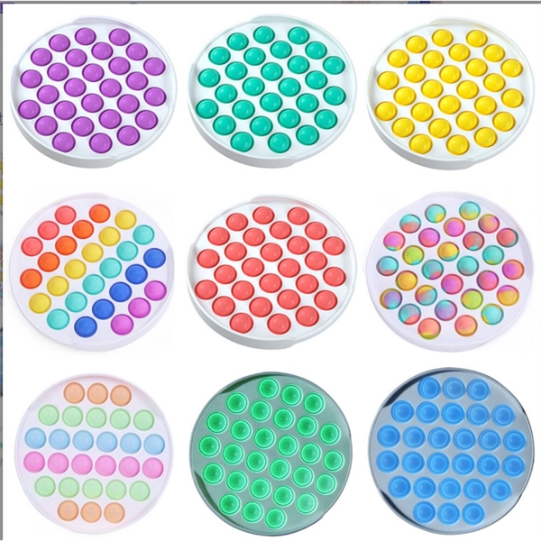 Luminous Round Push Pop Bubble