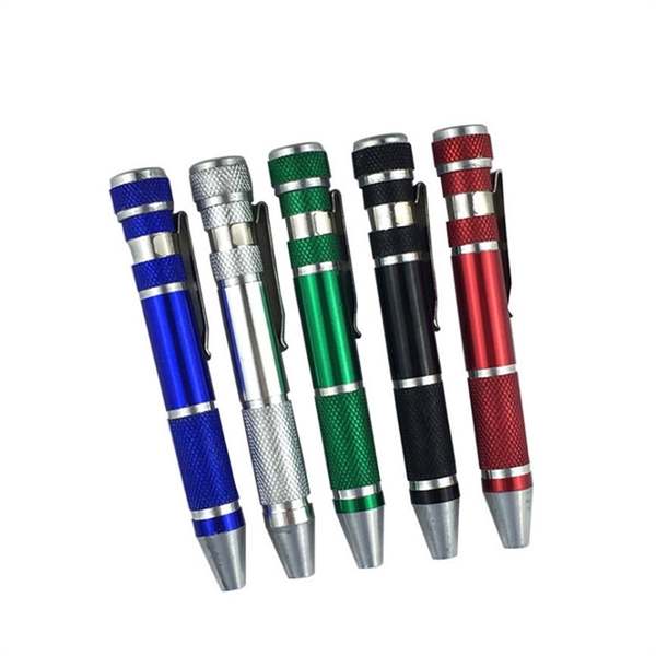 8 In 1 Mini Screwdriver Set Pen Style