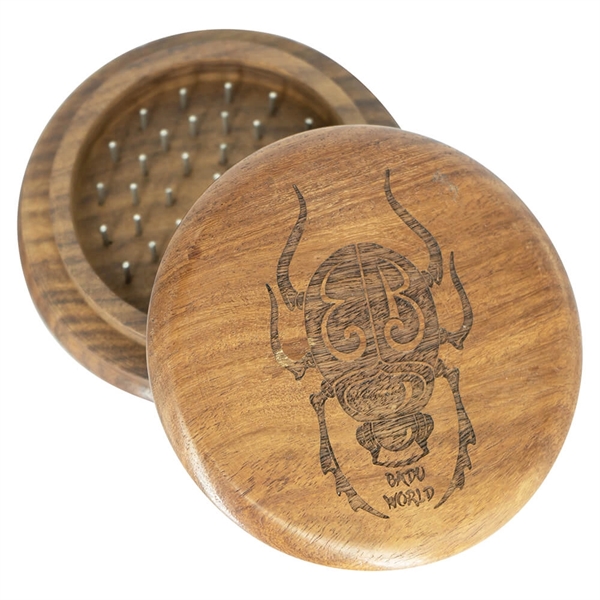 4" Wooden Grinders - Dark