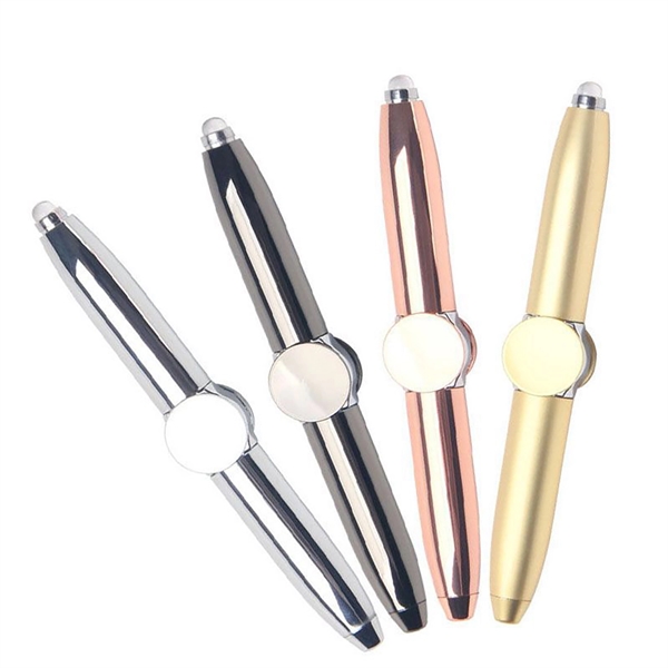 Fidget Spinner Pen With Led Light