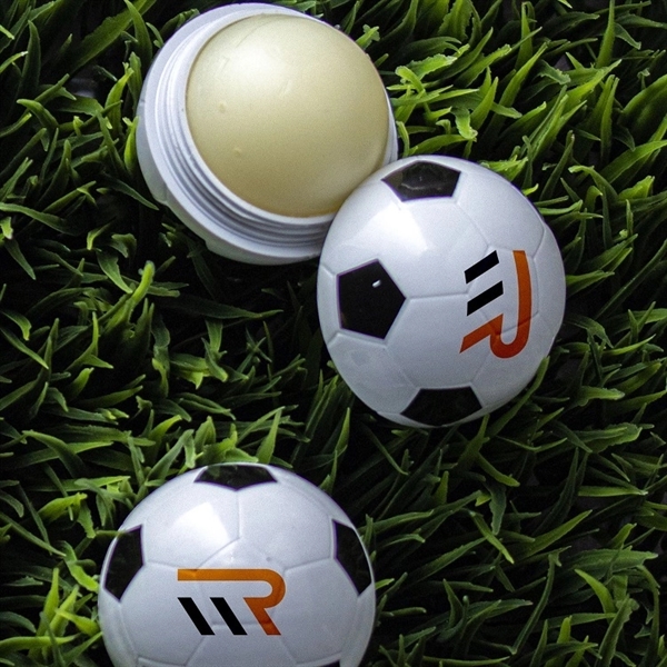 Soccer Ball Lip Balm Moisturizer