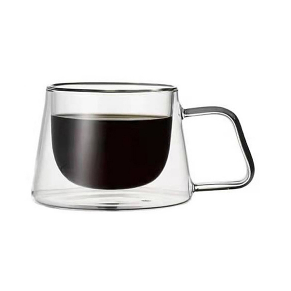Double Walled Glass Mug