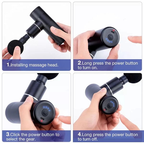 Rechargeble Mini Massage Facial Gun
