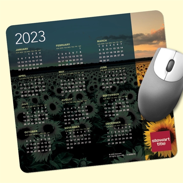 Origin'L Fabric® 7.5x8x1/8 Calendar Mouse Pad