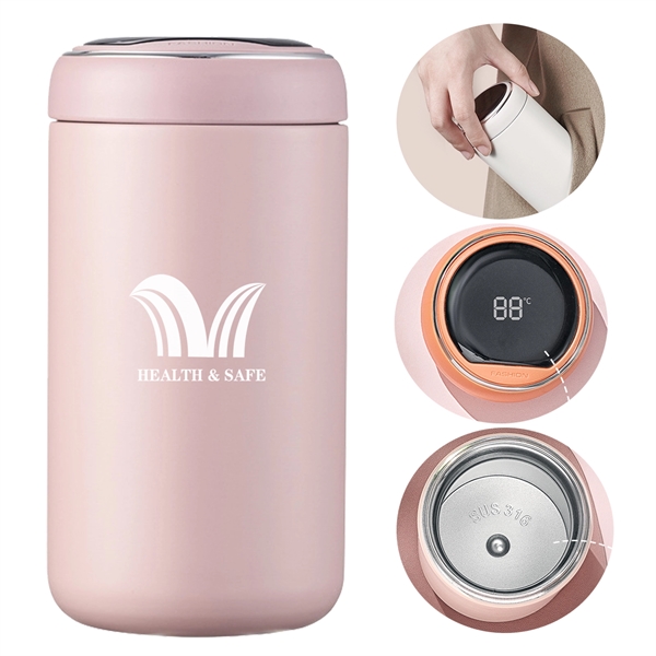 Stainless Steel Smart Thermos Cup