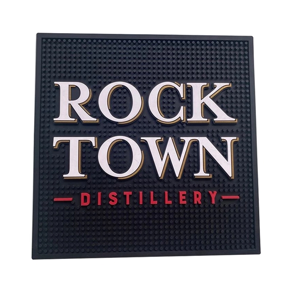 Square Reusable Bar Mat
