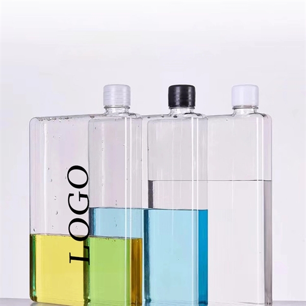 750ml Plastic Memo Paper Water Bottle