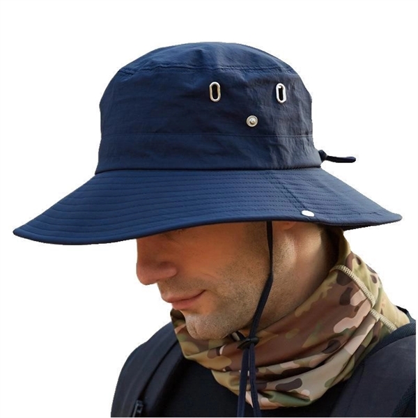 Outdoor Fishing Wide Brim Sun Bucket Hat