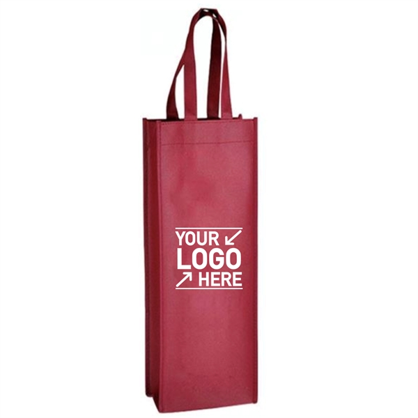 1 Bottle Non-Woven Wine Tote Bag
