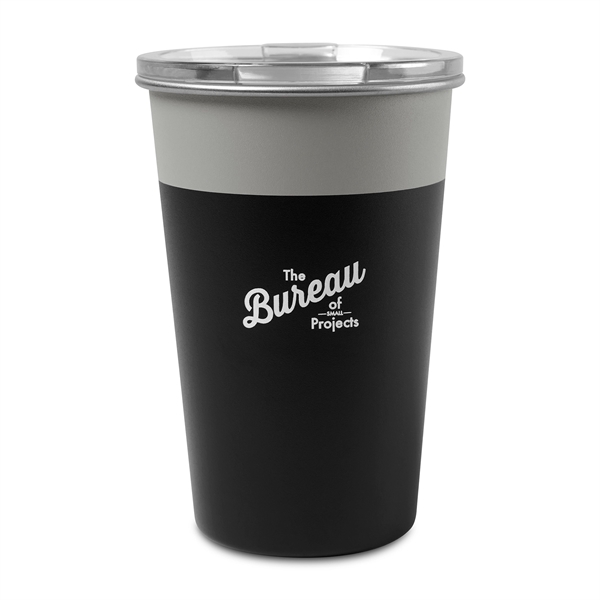 Arlo Colorblock Stainless Steel Tumbler - 14 Oz.