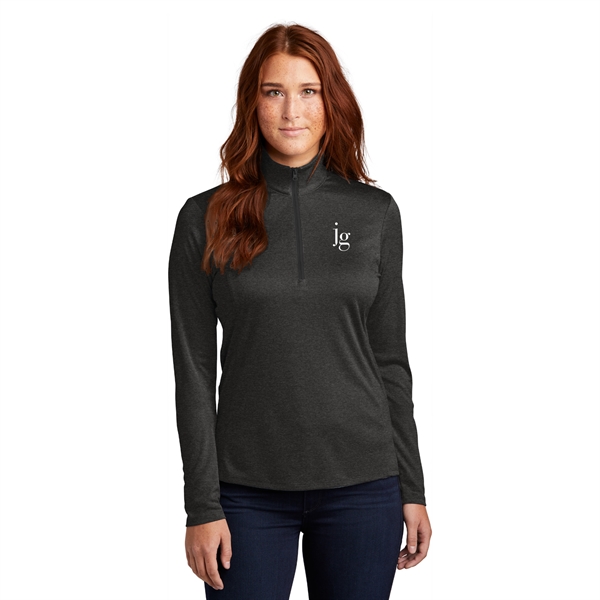 Sport-Tek Ladies Endeavor 1/2-Zip Pullover - JG LOGO