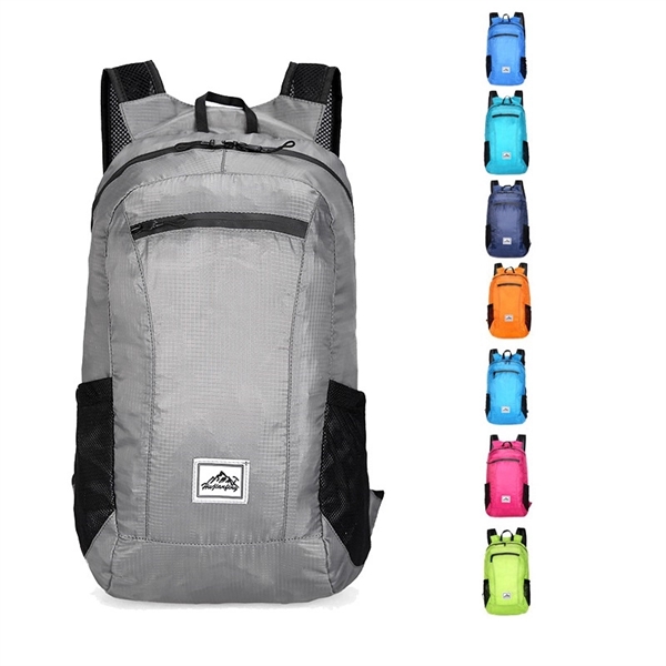 Packable Camping Backpack Waterproof Travel Bag