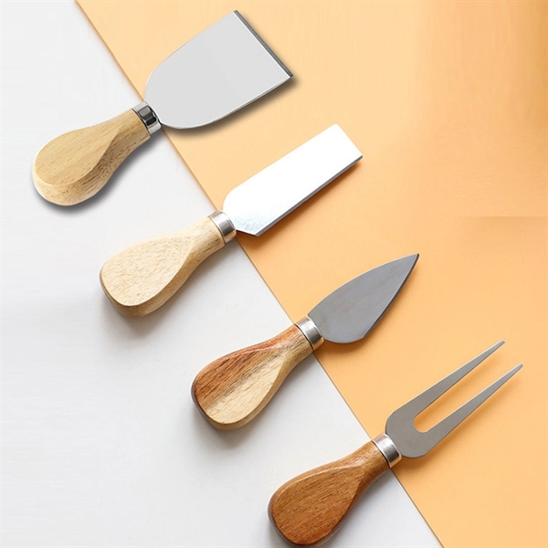 4 Piece Cheese Knives Set