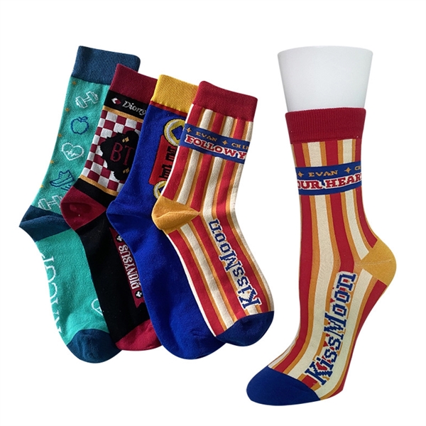 One Size Fits all Cotton Crew Socks