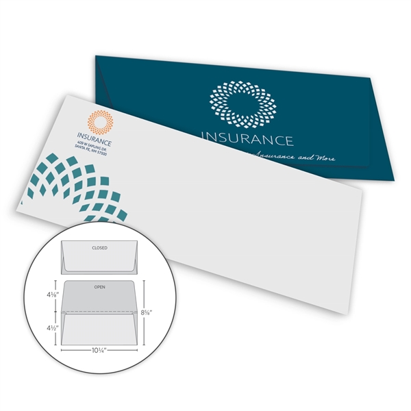 Fold Over Flap Folder - 1 Pocket