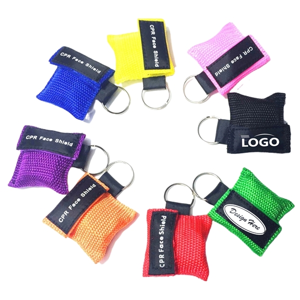 CPR Face Shield Mask Keyring