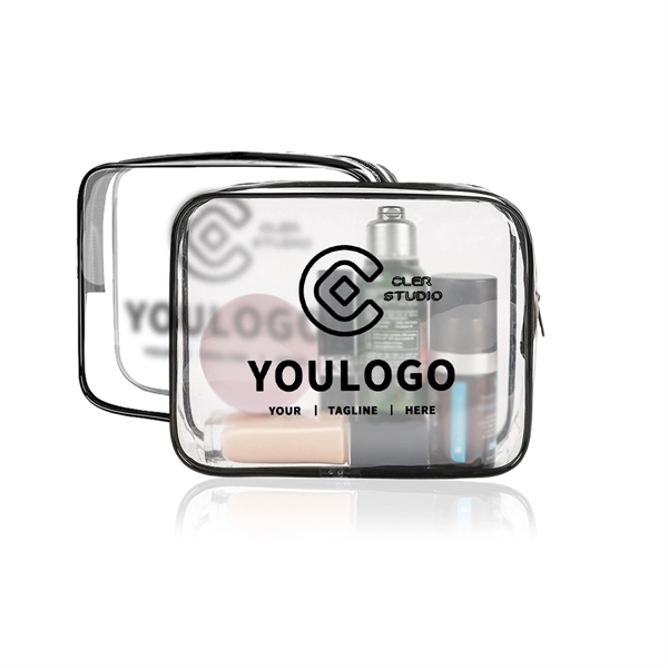 Clear PVC Cosmetic Makeup Bag