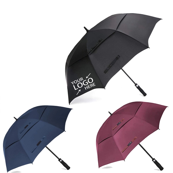 Automatic Open Double Canopy Umbrellas