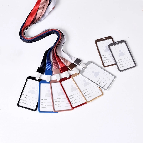 Aluminum Alloy Id Card Badge Holder