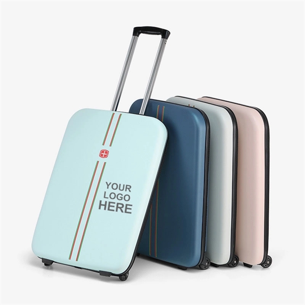Expandable Foldable Suitcase Luggage With Wheels Rolling
