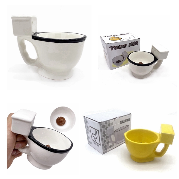 10oz Toilet Trash Can Coffee Mug Cup