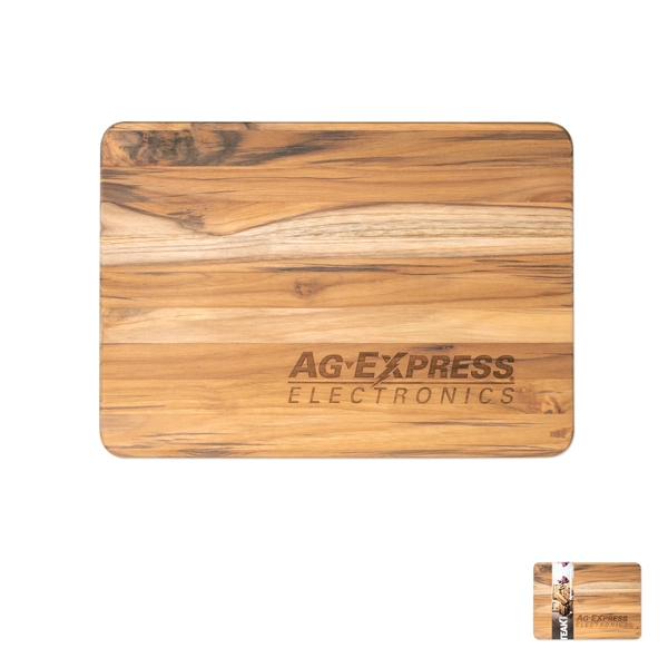 14"  X 10" Teak Wood Cutting Board