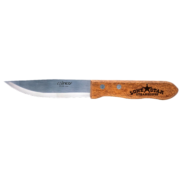 Jumbo Wood Handle Steak Knife