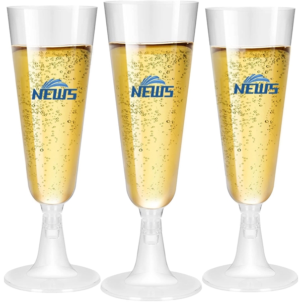 5oz Disposable Sparkling Champagne Mimosa Bar Cups / Glasses