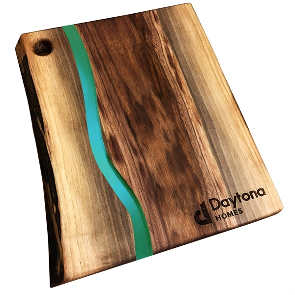 12" Live Edge Black Walnut Charcuterie/ Serving Board