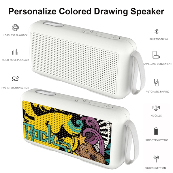 Personlized Drawing Bluetooth Speaker