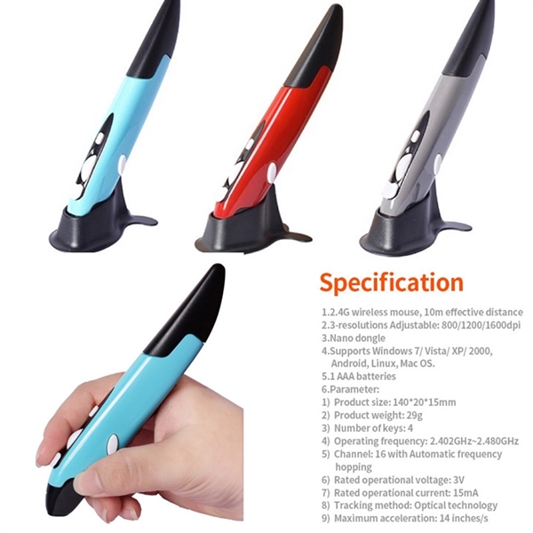 Wireless Optical Pocket Pen Mouse