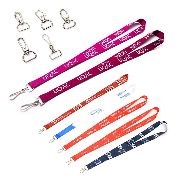 Flat Polyester Lanyard