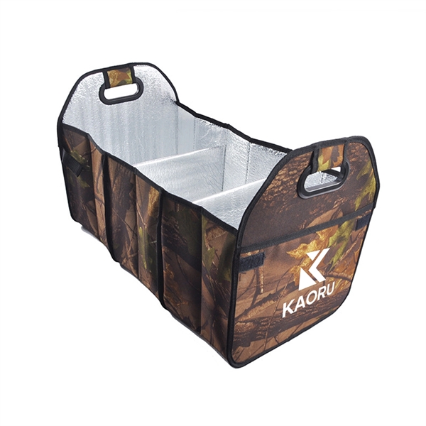 Foldable Car Trunk Cooler Organizer