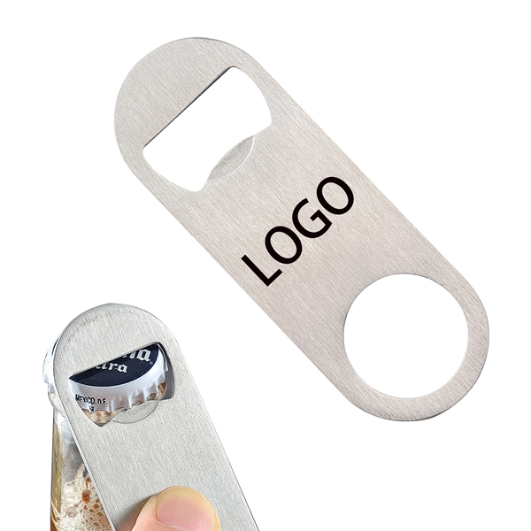 Bartender Stainless Steel Beer Flat Bottle Openers