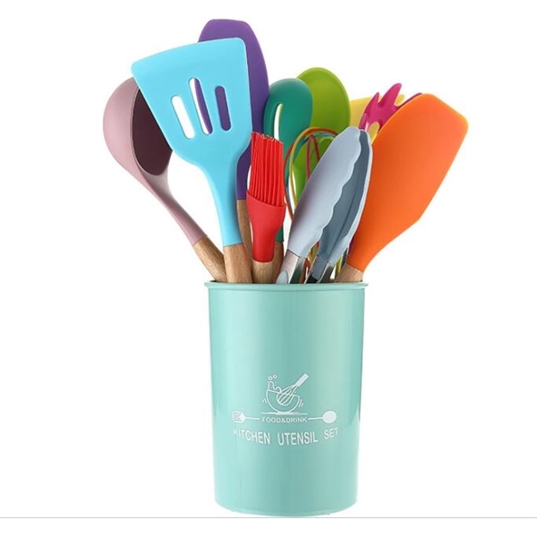 Silicone Kitchen Utensils Set