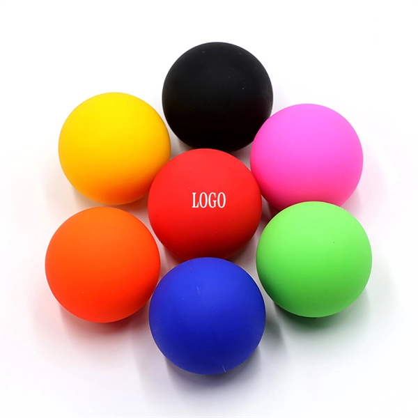 6.3cm Silicone Massage Lacrosse Ball