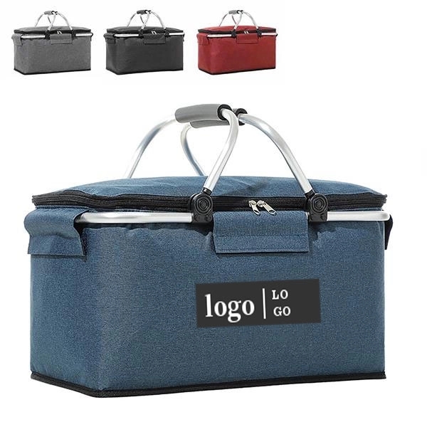 Collapsible Picnic Basket Cooler
