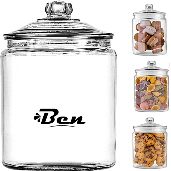 1 L Heritage Hill Glass Jar With Lid