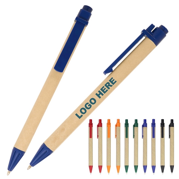 Eco-friendly Ballpoint Paper Barrel Pen