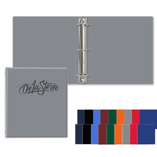 1/2" Standard Round Ring Vinyl Binder
