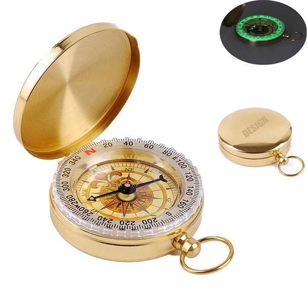 Glow In The Dark Survival Compass